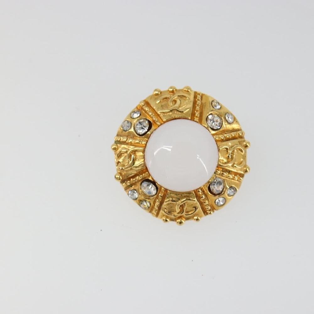 Chanel CC Earring Gold